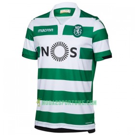 Koszulka Sporting CP Domowe Stroje Piłkarskie 2018/19 Krótki Rękaw